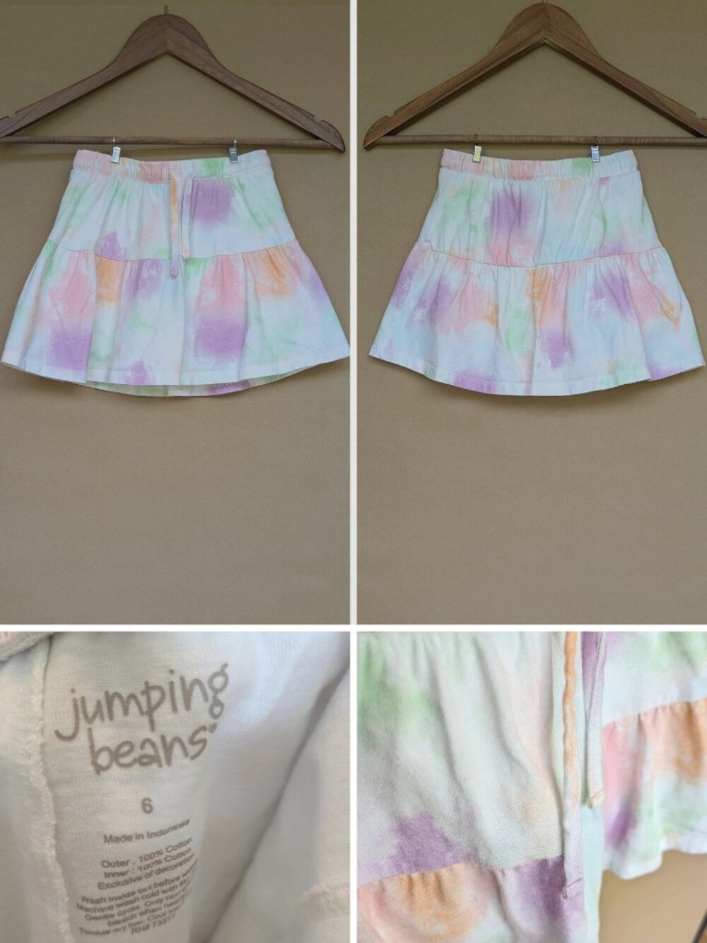 Jumping Beans Colorful Skort